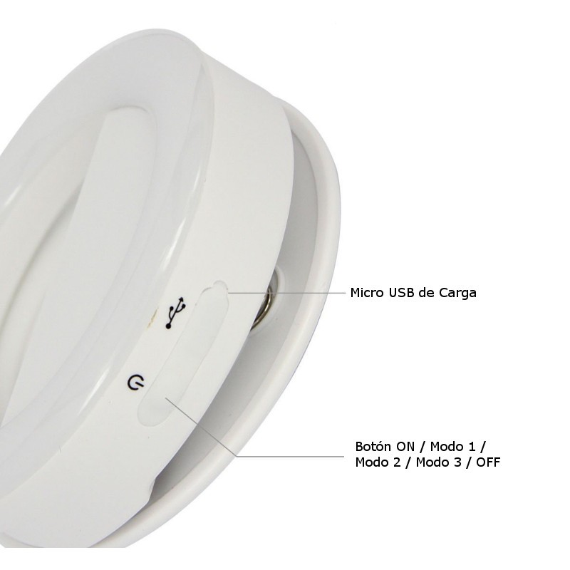 Flash Selfie Anillo LED RK14 - Ítem3