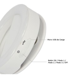 Flash Selfie Anillo LED RK14 - Ítem3