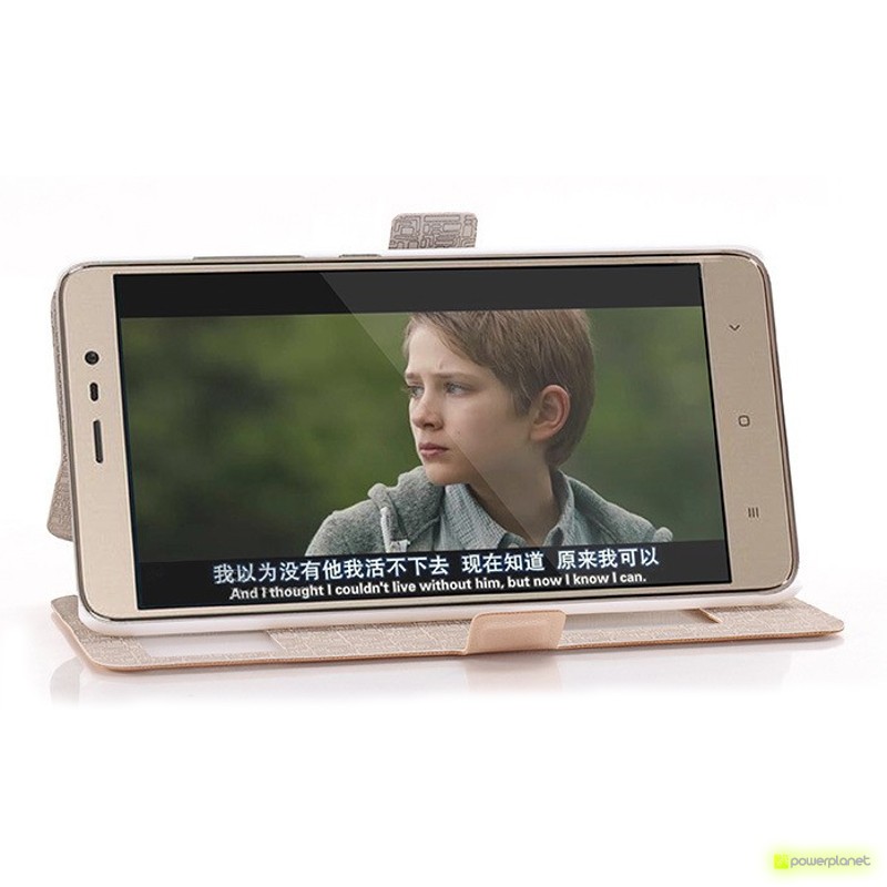 Funda Tipo Libro con Ventana Doble Xiaomi Redmi Note 3 - Ítem1