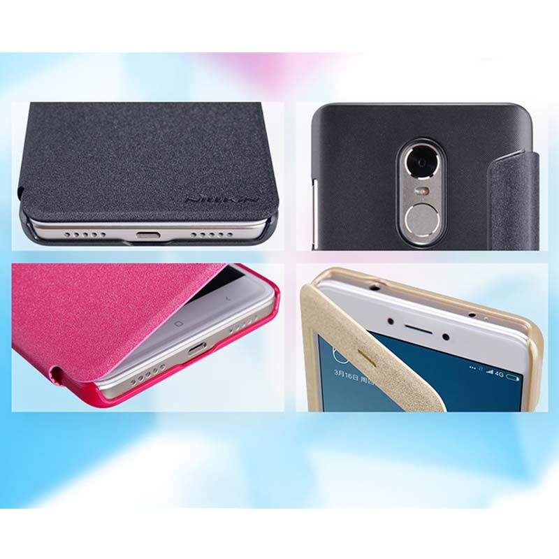 Nillkin Sparkle capa de couro para Xiaomi Redmi Note 4 - Item8