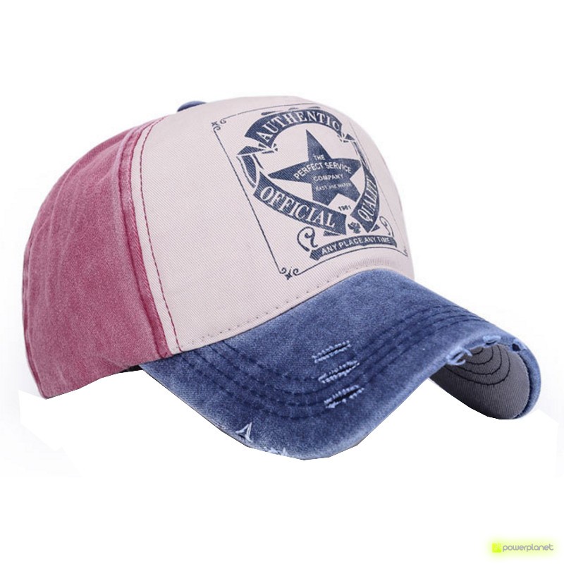 Gorra American Authentic azul y roja - Ítem1