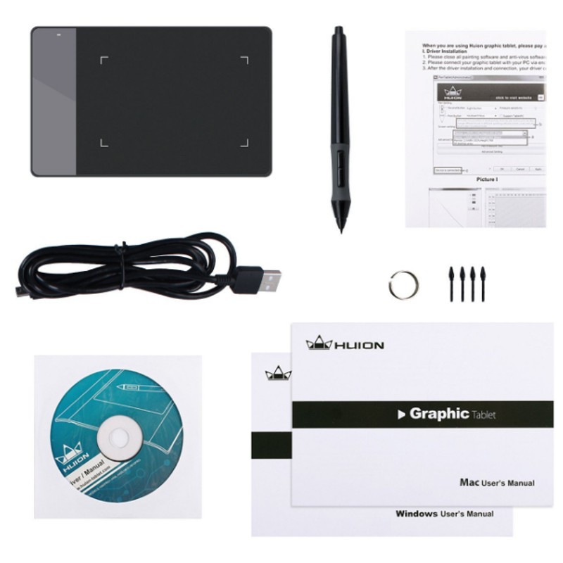 Tablet Digitalizador Huion 420 - Item5