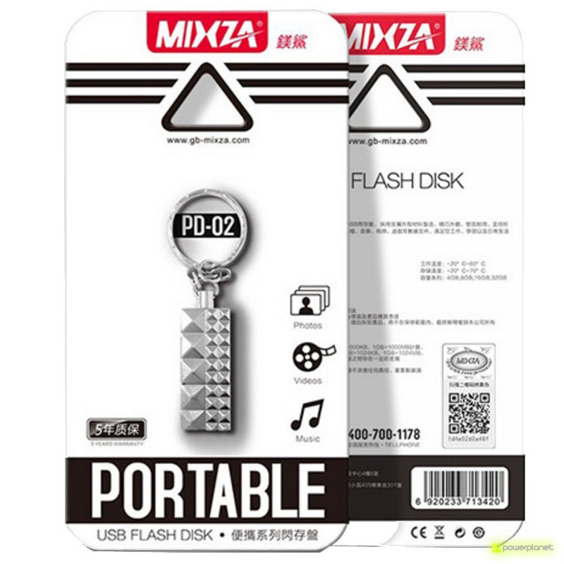 Mixza USB 2.0 64GB PD-02 - Ítem5