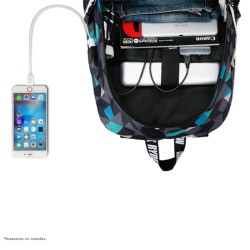 Mochila USB Mark Ryden Blue Cube MR6008 - Item2