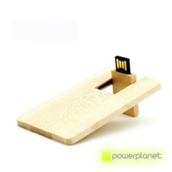 Memoria USB 8GB Wood Card - Item1