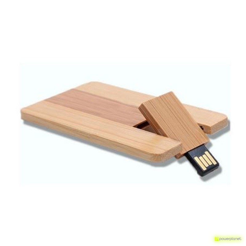 Memoria USB 8GB Wood Card - Item2