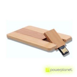 Memoria USB 8GB Wood Card - Item2