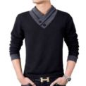 Polo Double Collar Preto - Homen - Item
