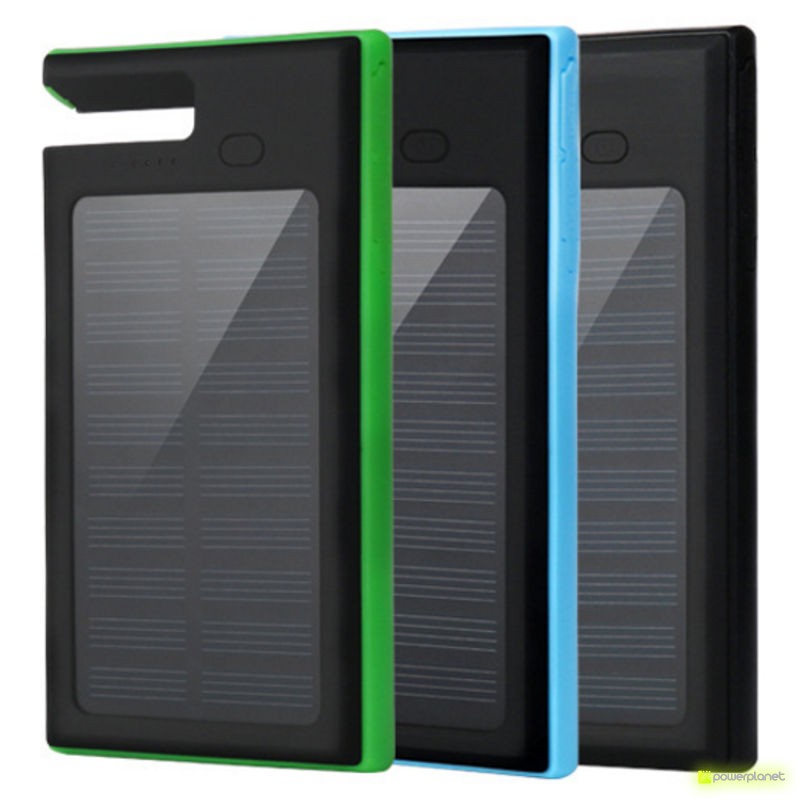 Power Bank de 8000 mah con recarga solar