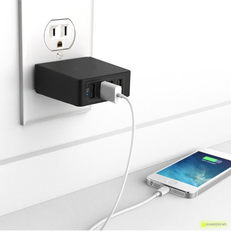 Cargador 4 puertos USB EU/UK - Ítem2