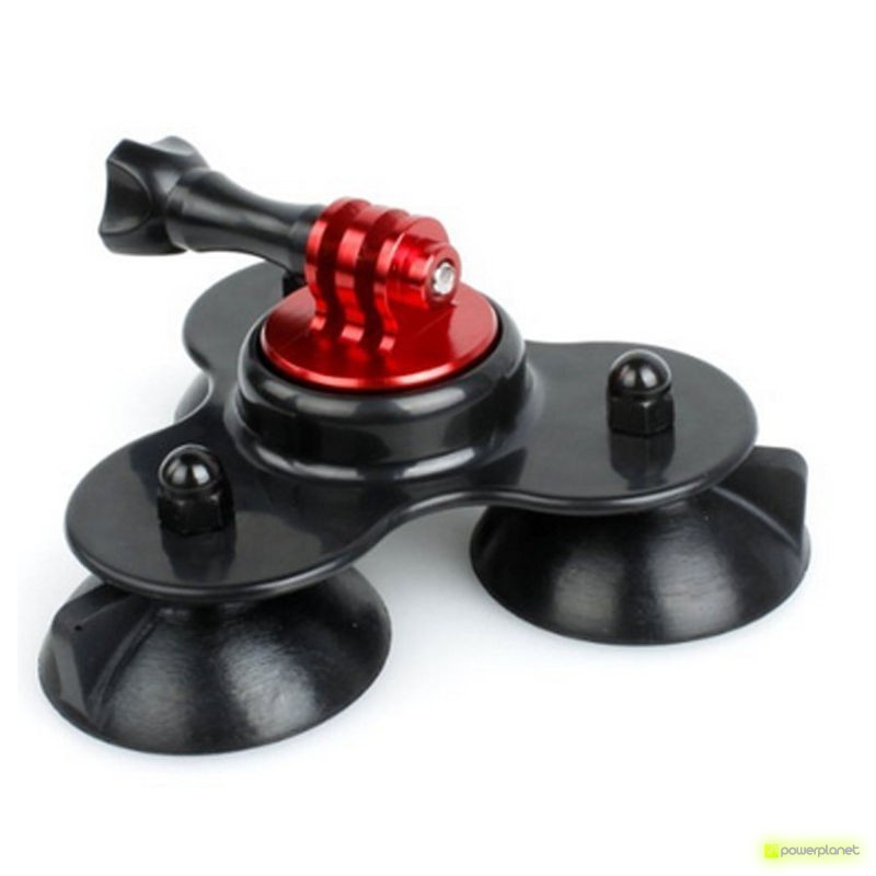 Soporte Triple Ventosa