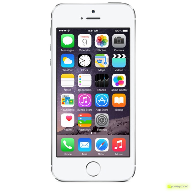 iPhone 5S 32GB Plata Como Nuevo