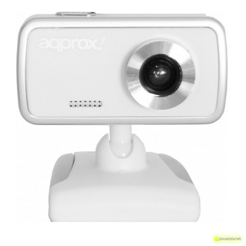 APPROX WEBCAM USB 2.0 CON MICROFONO BLANCA