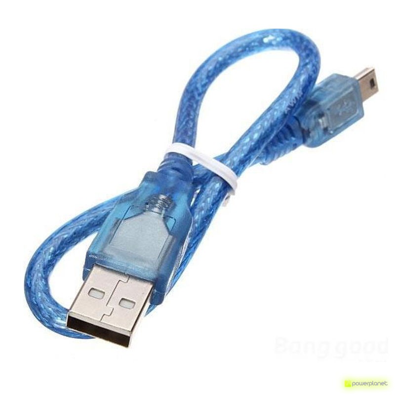 Microcontrolador ATMega328P con cable USB - Item1