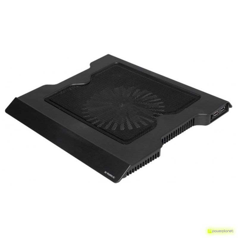 ventilador portatil con luz led