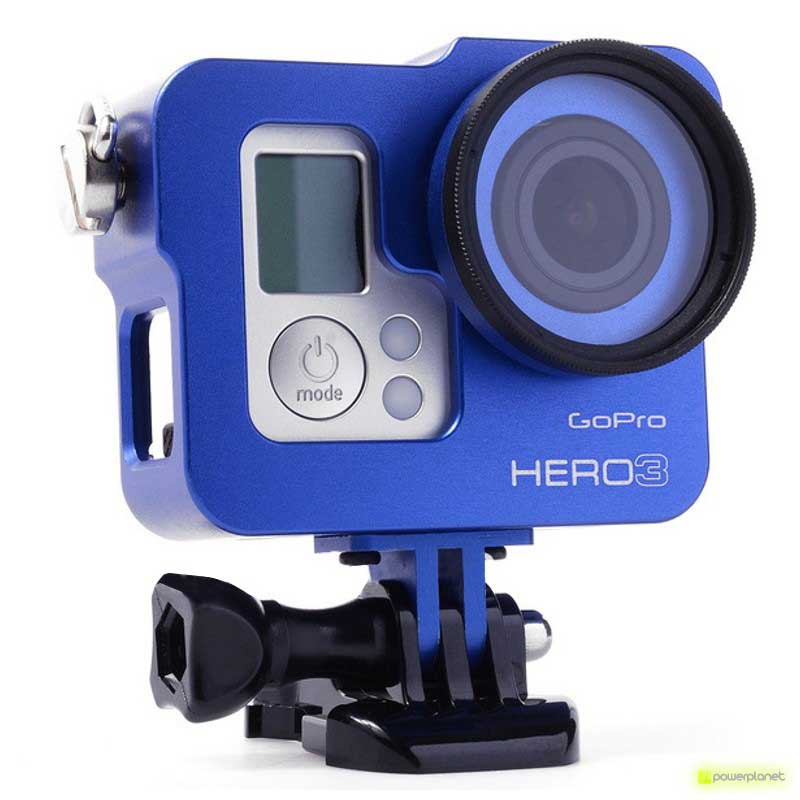 Carcasa de aluminio GoPro colores