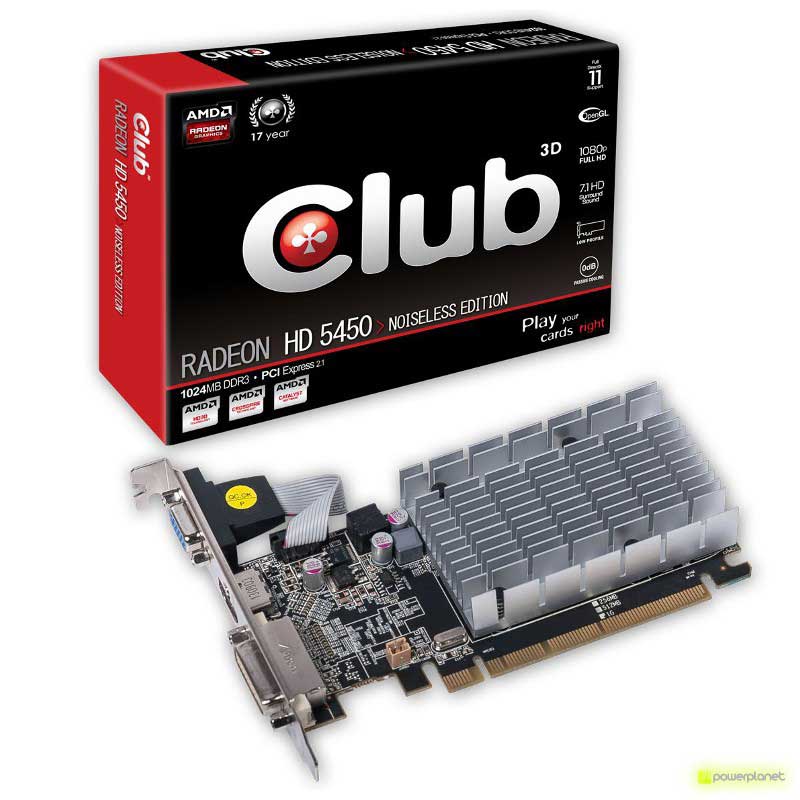 CLUB3D Radeon HD 5450 Noiseless Edition