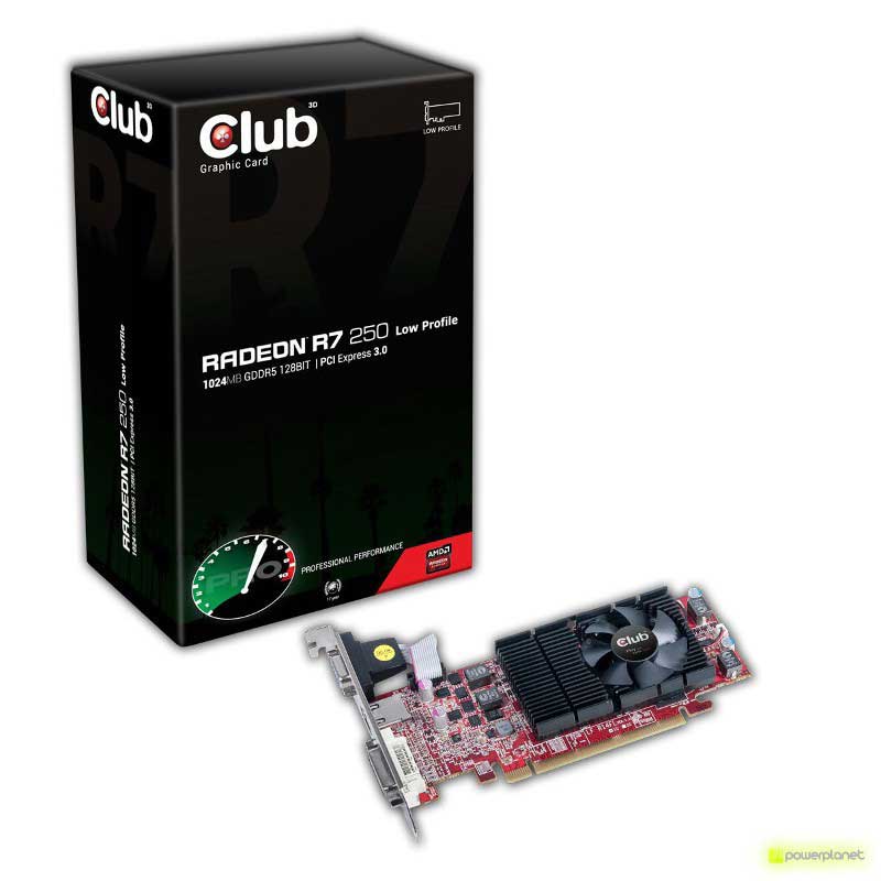 CLUB3D Radeon R7 250 Low Profile
