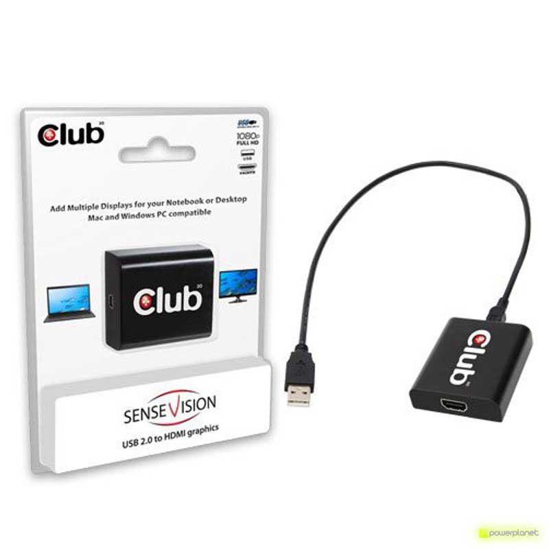 CLUB3D USB2.0 to HDMI Graphics