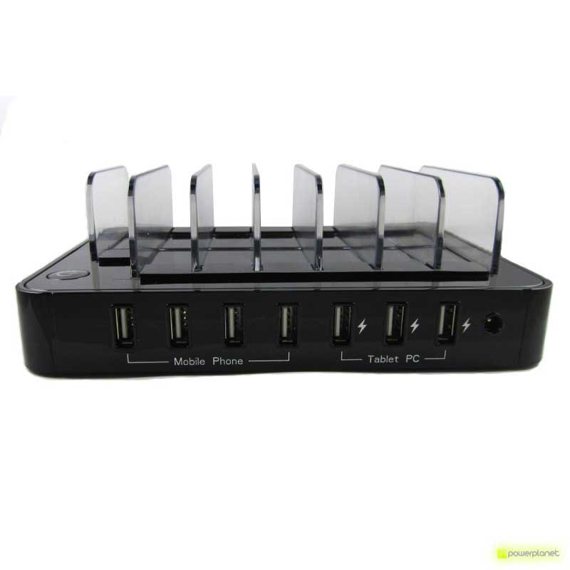 Estação de carregamento 7 portos USB - Item1