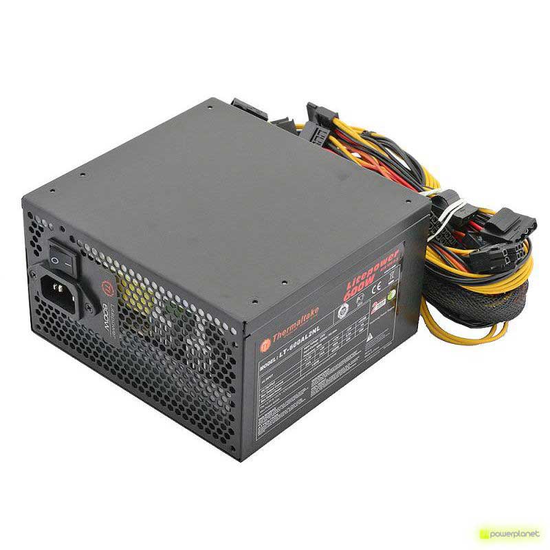 Fuente THERMALTAKE Litepower 600W PFC Activo Negra