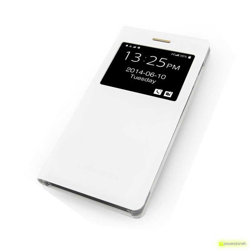 Capa de Couro Leagoo Lead 2