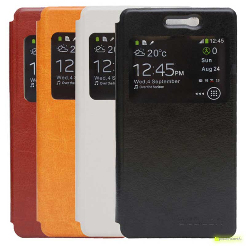 Capa tipo livro Doogee F5