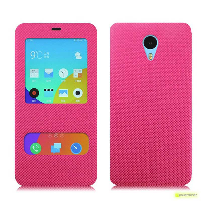 Capa tipo Livro com Janela Meizu M1 Note - Item3