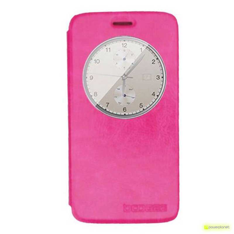 Capa tipo livro com janela Doogee Valencia 2 Y100 - Item3