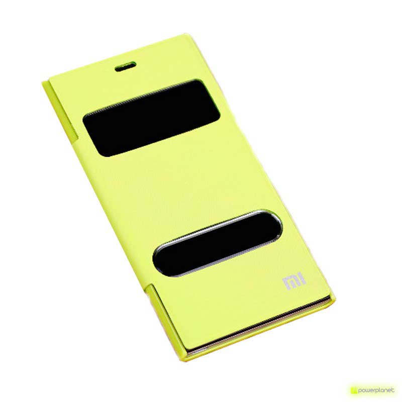 Capa Tipo Livro com dupla Janela Xiaomi Mi3 - Item4