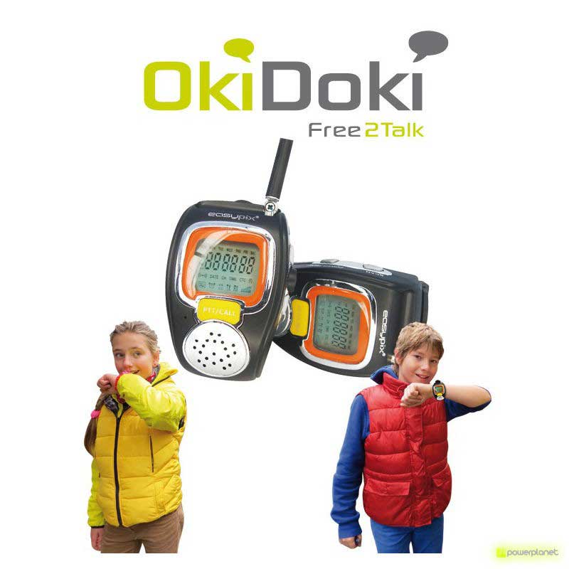 relógio walkie talkie oki doki
