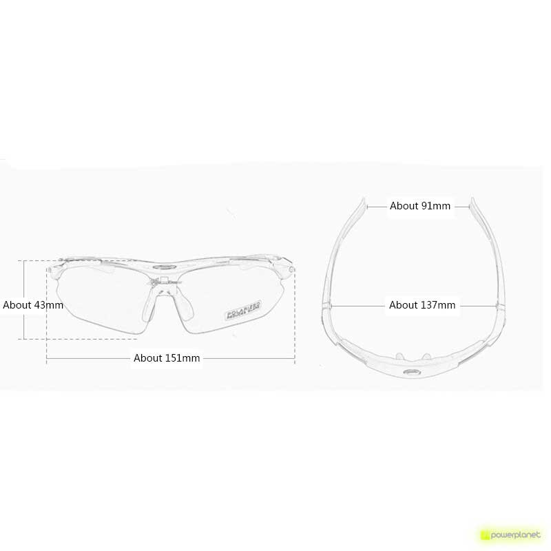 Gafas Ciclismo Polarizadas 10001 Rockbros - Ítem2