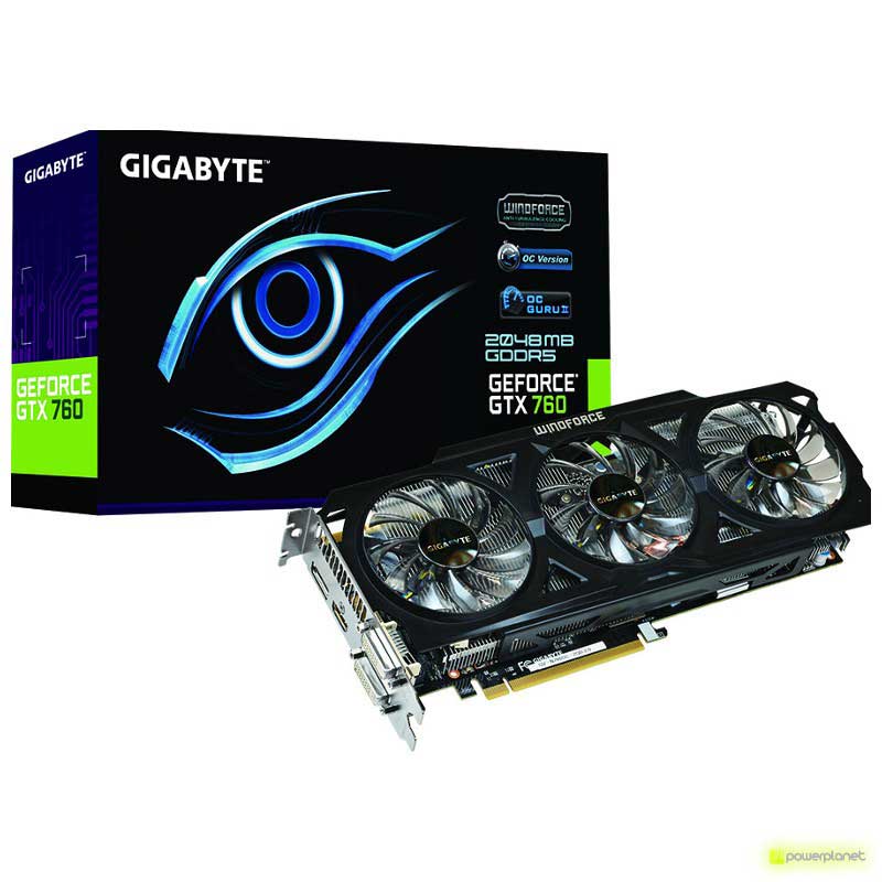 Gigabyte GV-N760OC-4GD tarjeta gráfica