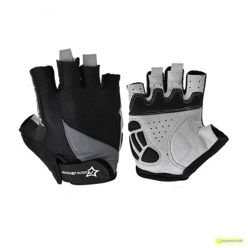 Guantes Cortos Negro Rockbros