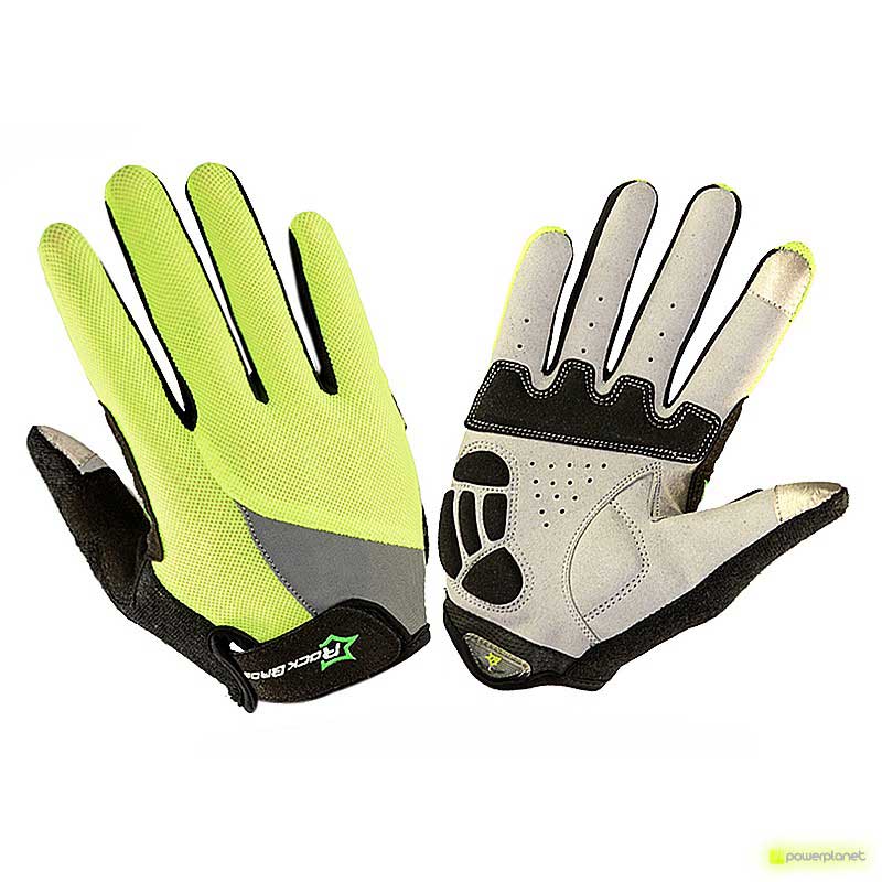 Luvas bici Rockbros Anti-Slip Azul - Item3