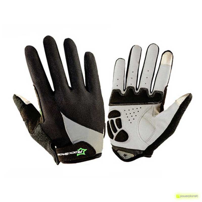Guantes Bici Rockbros Antideslizante Negro