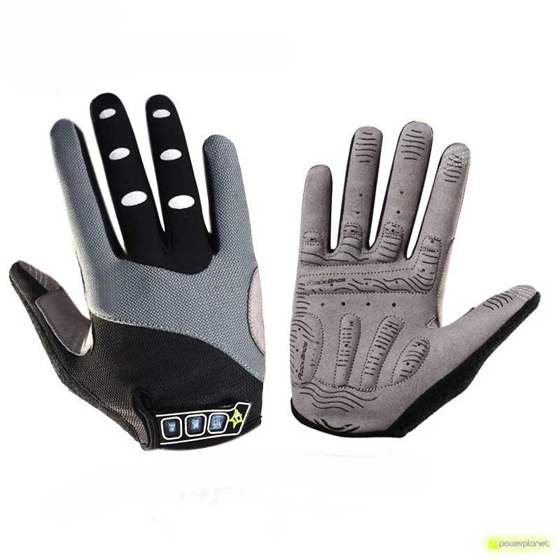 Guantes Bici Largos Rockbros Negro