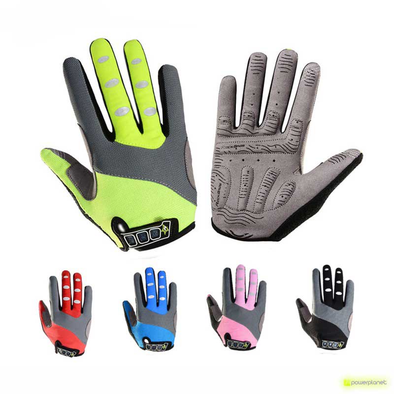 Guantes Bici Largos Rockbros Negro - Ítem1