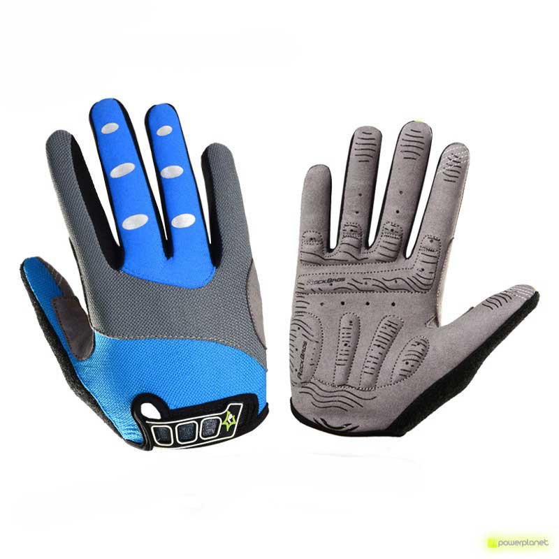 Guantes Bici Largos Rockbros Negro - Ítem2
