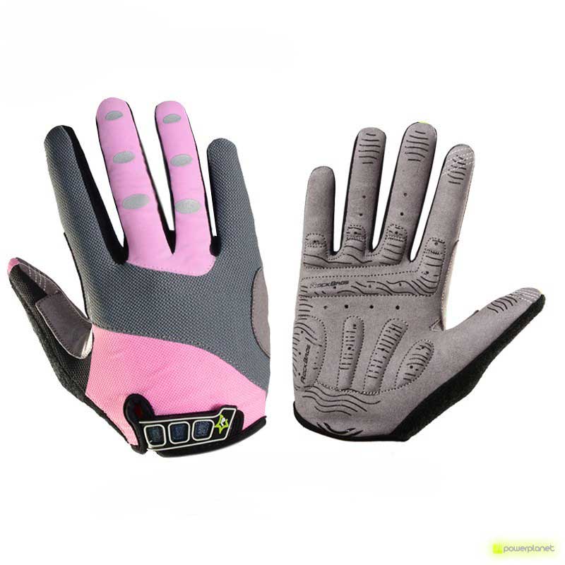 Guantes Bici Largos Rockbros Negro - Ítem3