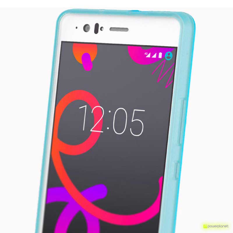 Capa Gummie BQ Aquaris M5