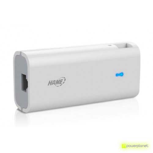 Hame Power Bank 4400 mAh con Router Wifi
