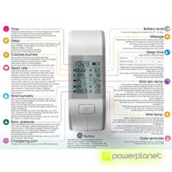 Pulsera inteligente Hesvitband S3 - Ítem4
