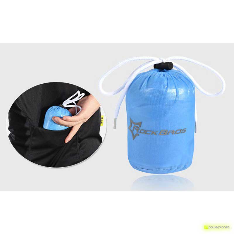 Jaqueta impermeável amarelo Rockbros - Item8