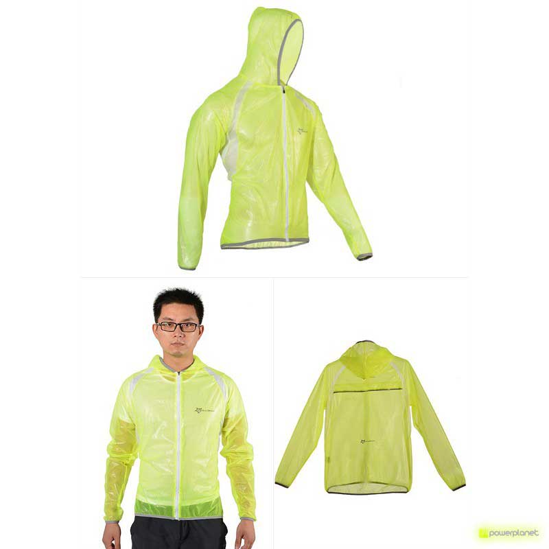 Jaqueta impermeável amarelo Rockbros - Item10