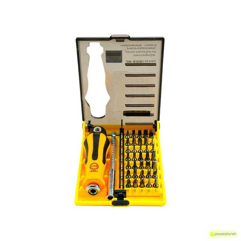 Jakemy Kit Profesional de Herramientas 37 en 1 JM-6091
