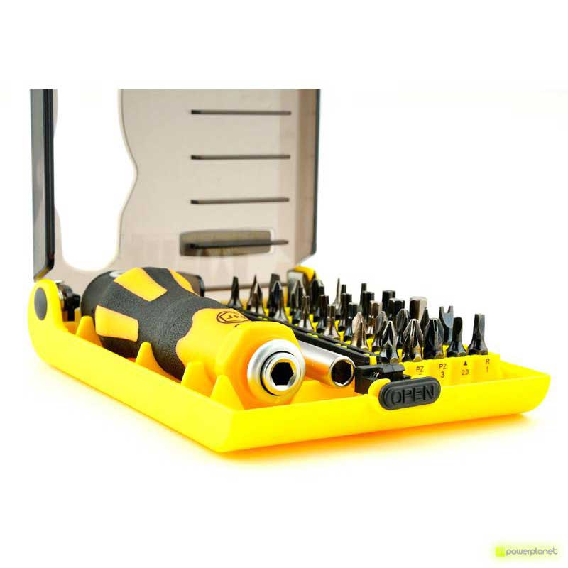 Jakemy Kit Profesional de Herramientas 37 en 1 JM-6091 - Ítem1