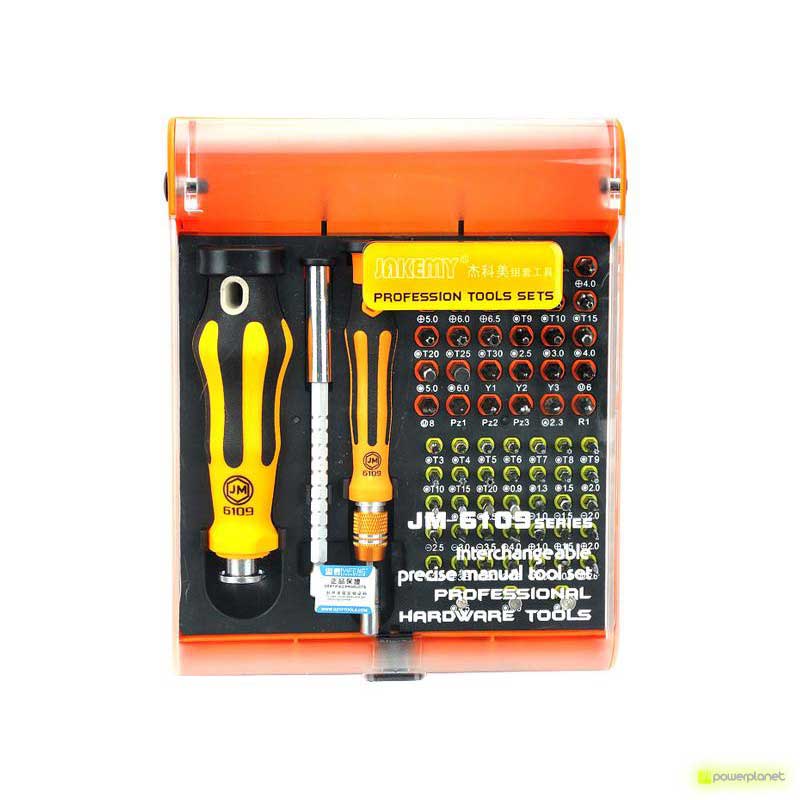 Jakemy Kit Herramientas Profesional 72 en 1 JM-6109