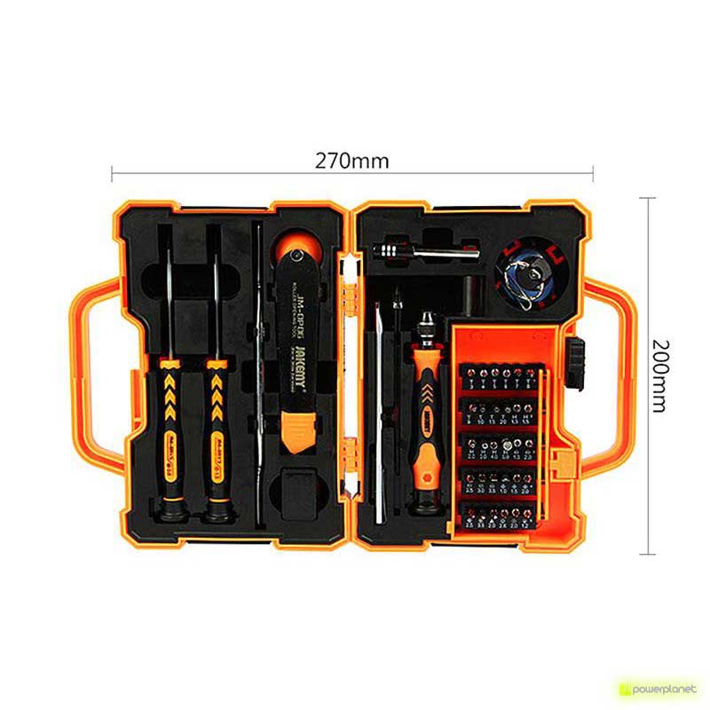 Jakemy Kit Herramientas de Electrónica 45 en 1 JM-8139 - Ítem1