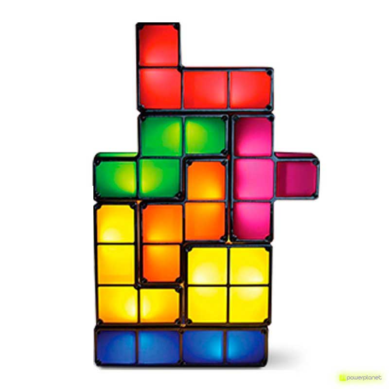 Lámpara Tetris